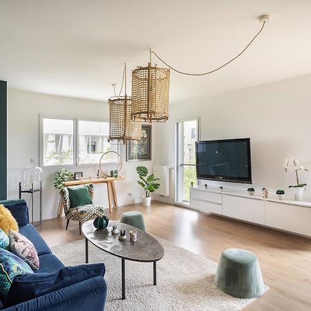 Le Canal - Appt Avec Balcon - Vue Degagee En Bord De Vilaine Rennes Buitenkant foto
