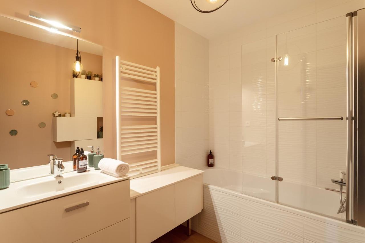 Le Canal - Appt Avec Balcon - Vue Degagee En Bord De Vilaine Rennes Buitenkant foto
