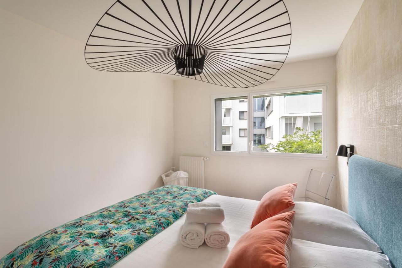 Le Canal - Appt Avec Balcon - Vue Degagee En Bord De Vilaine Rennes Buitenkant foto